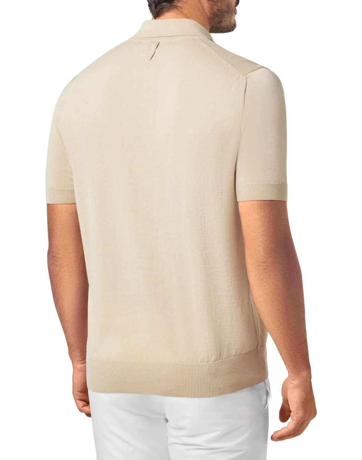 Pullover Polo-Neck SS Falcon, цвет: Бежевый