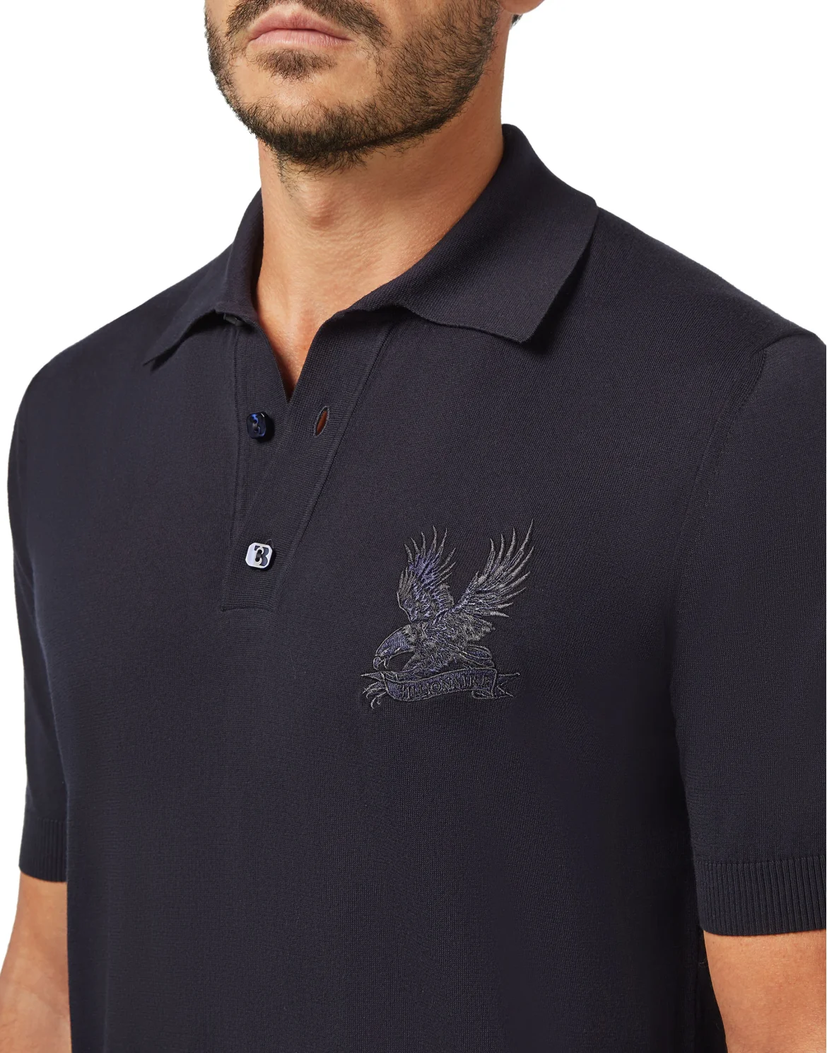 Pullover Polo-Neck SS Falcon, цвет: Синий