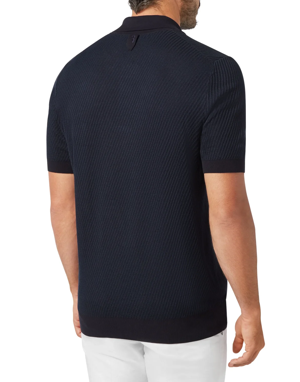Pullover Polo-Neck SS Crest, цвет: Синий