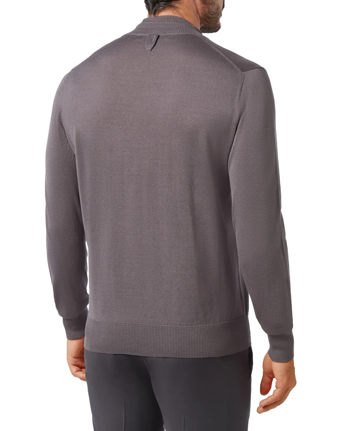 Pullover full zip Crest, цвет: Серый