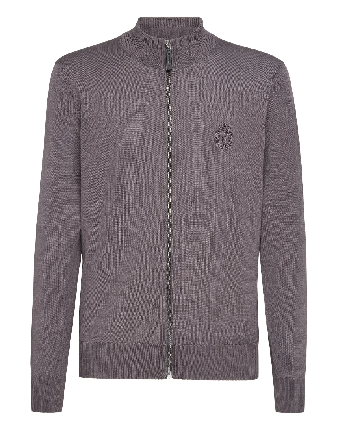 Pullover full zip Crest, цвет: Серый