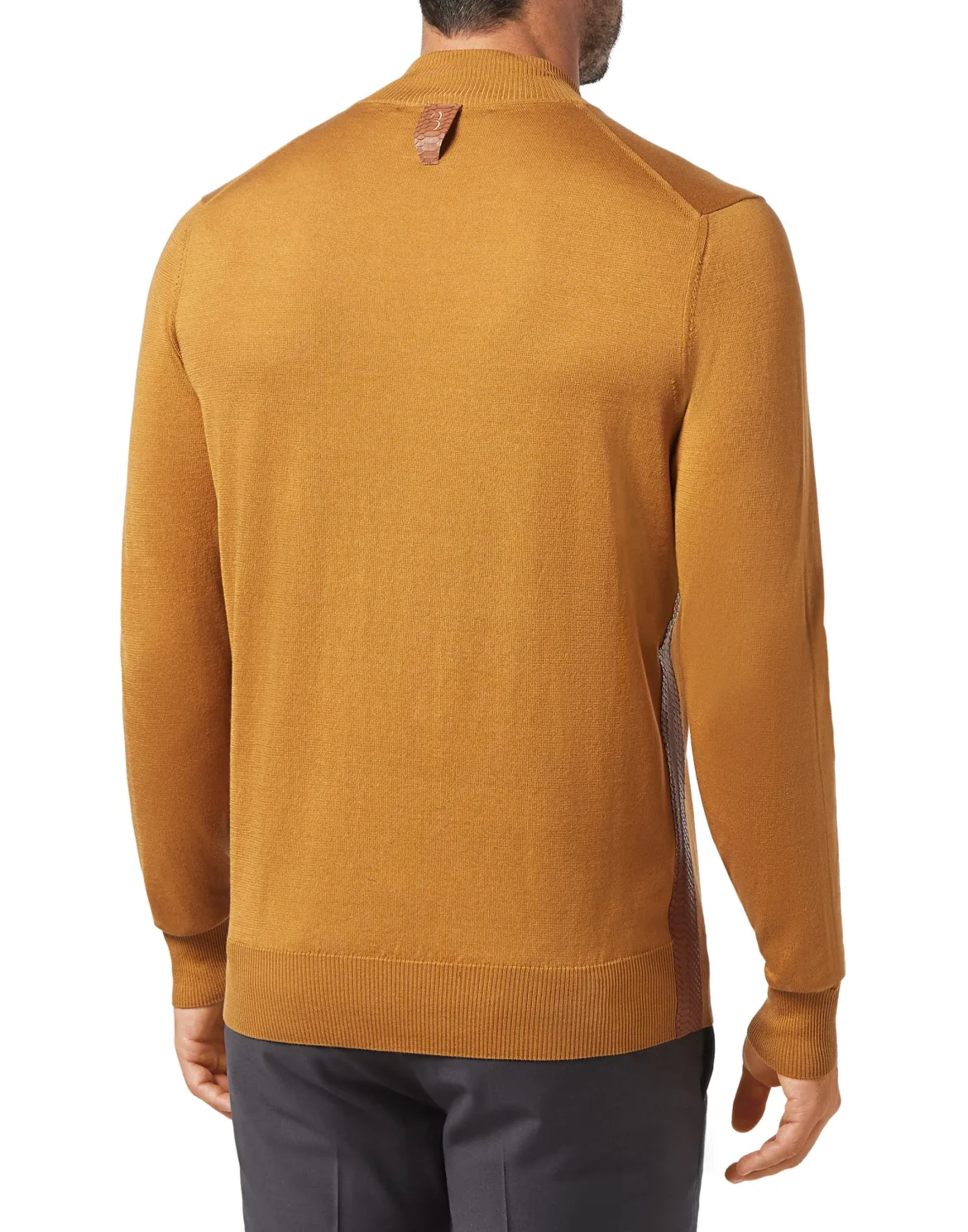 Pullover full zip Luxury, цвет: Коричневый
