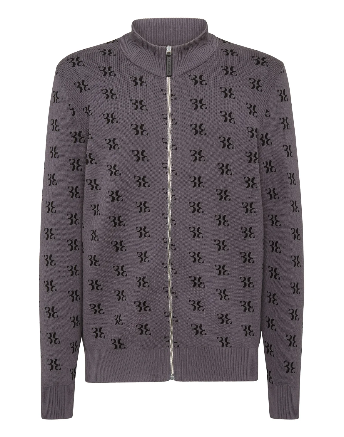 Pullover full zip All over BB, цвет: Серый
