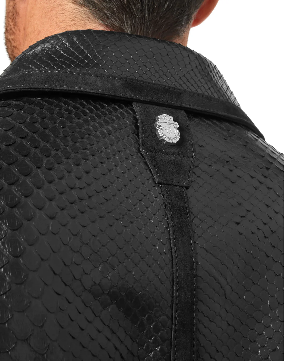 Leather Bomber Luxury, цвет: Черный