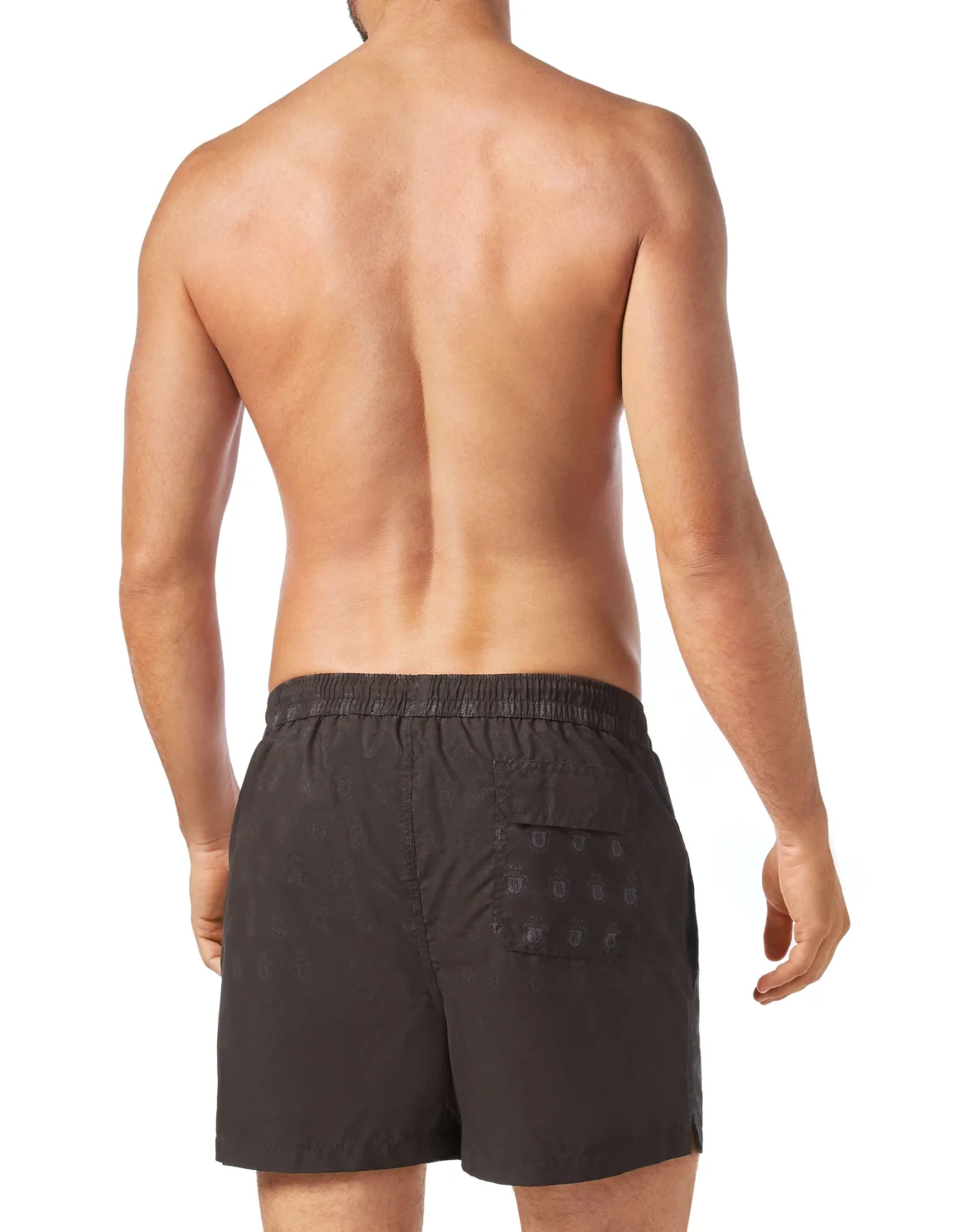 Beachwear Short Trousers All over Crest, цвет: Черный