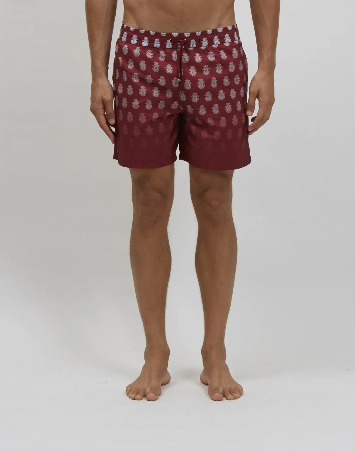 Beachwear Short Trousers All over Crest, цвет: Красный