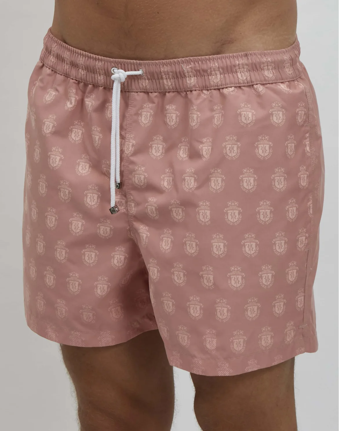 Beachwear Short Trousers All over Crest, цвет: Розовый