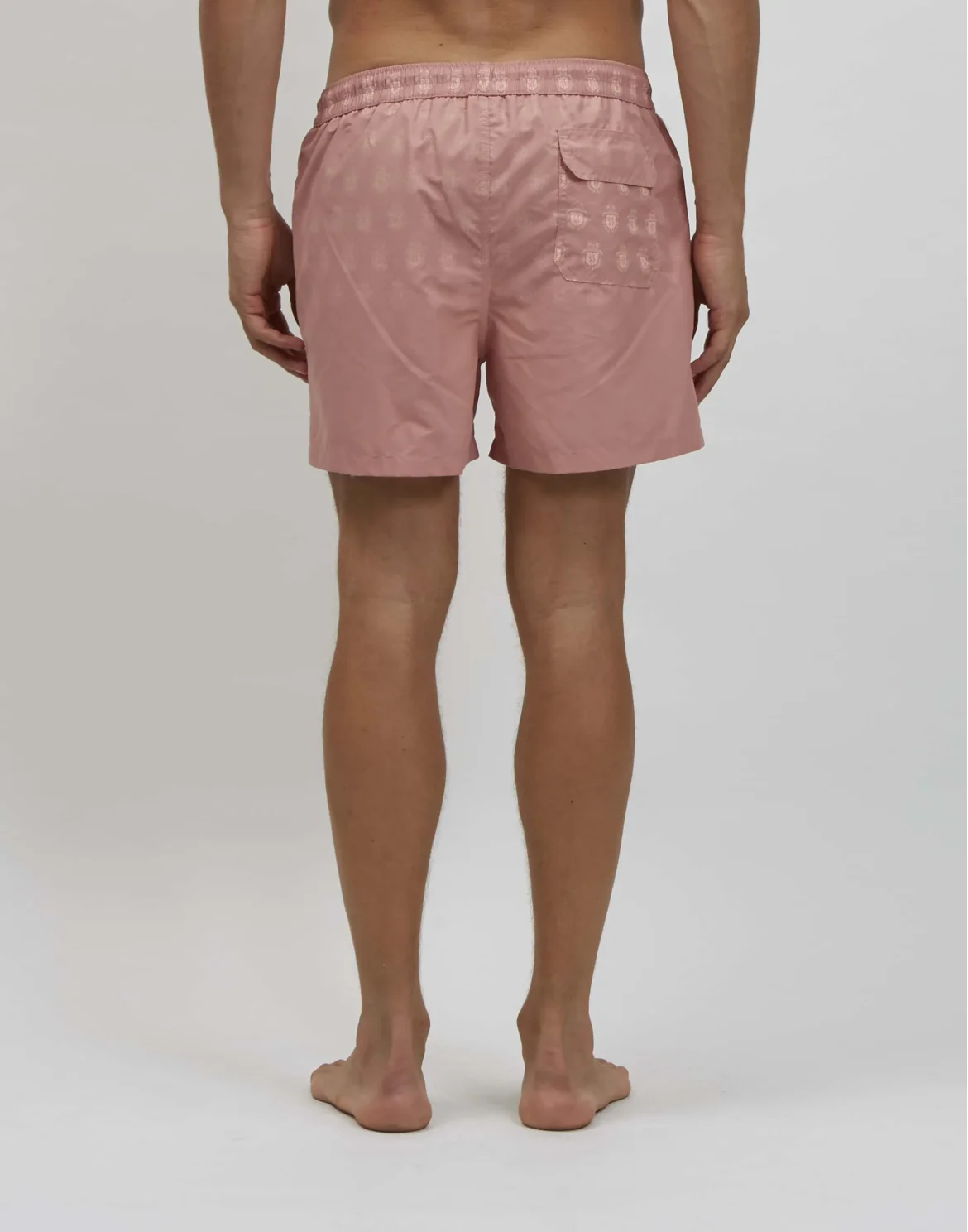 Beachwear Short Trousers All over Crest, цвет: Розовый