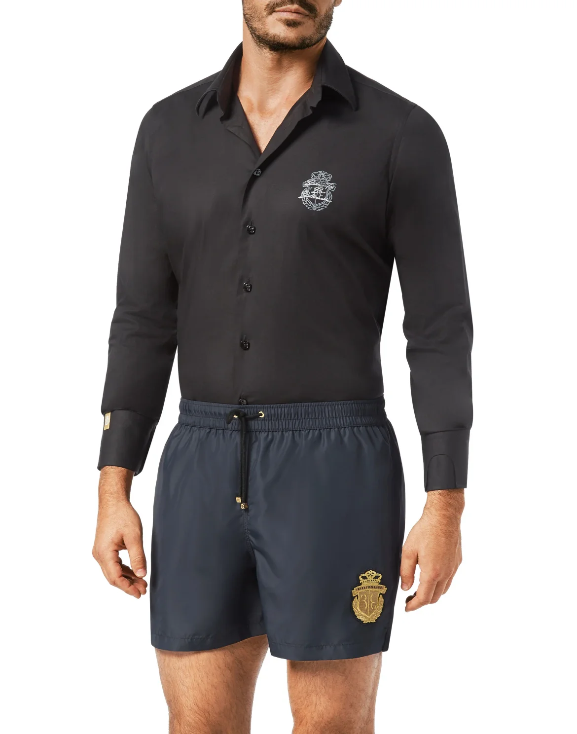Beachwear Short Trousers Crest, цвет: Черный