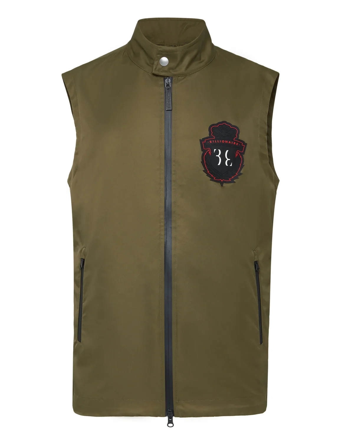 Short Vest Crest, цвет: Зеленый