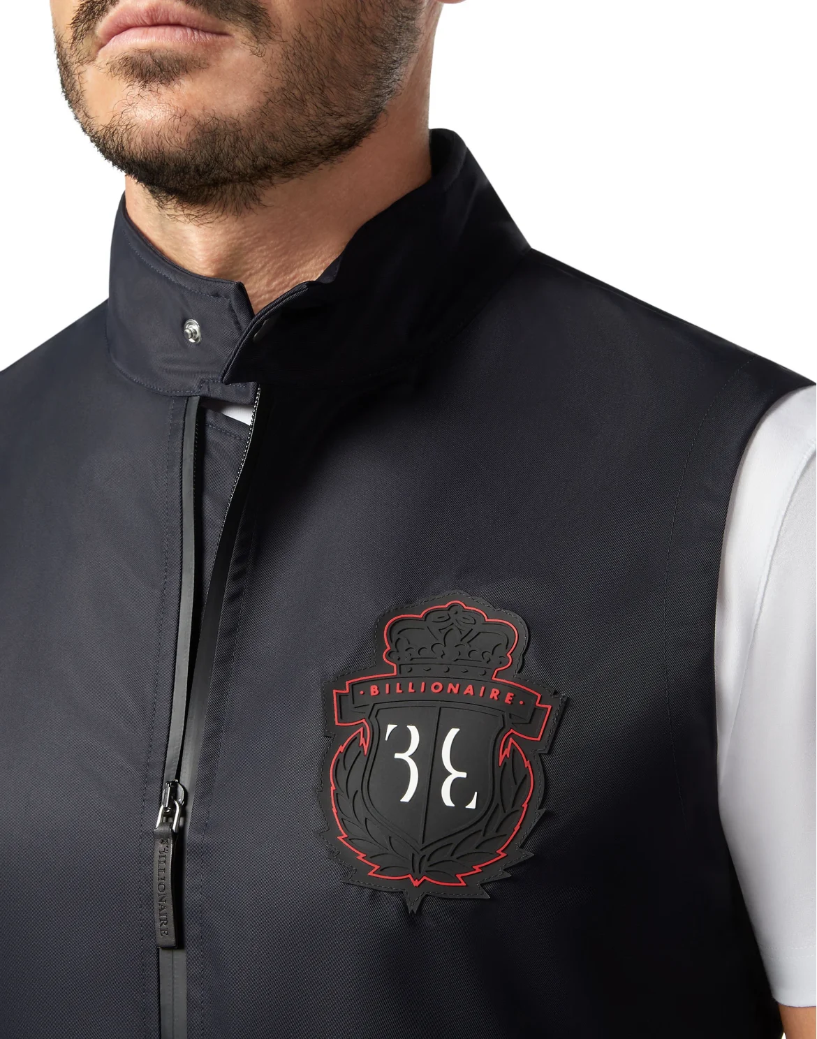 Short Vest Crest, цвет: Синий