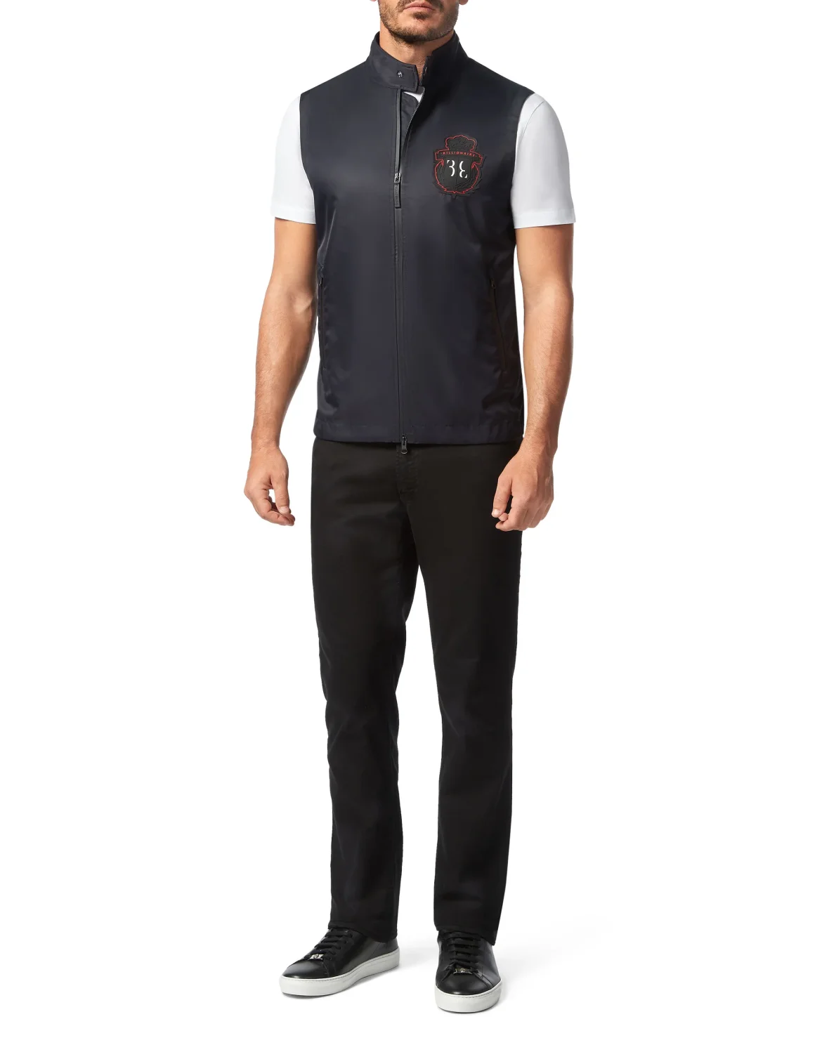 Short Vest Crest, цвет: Синий