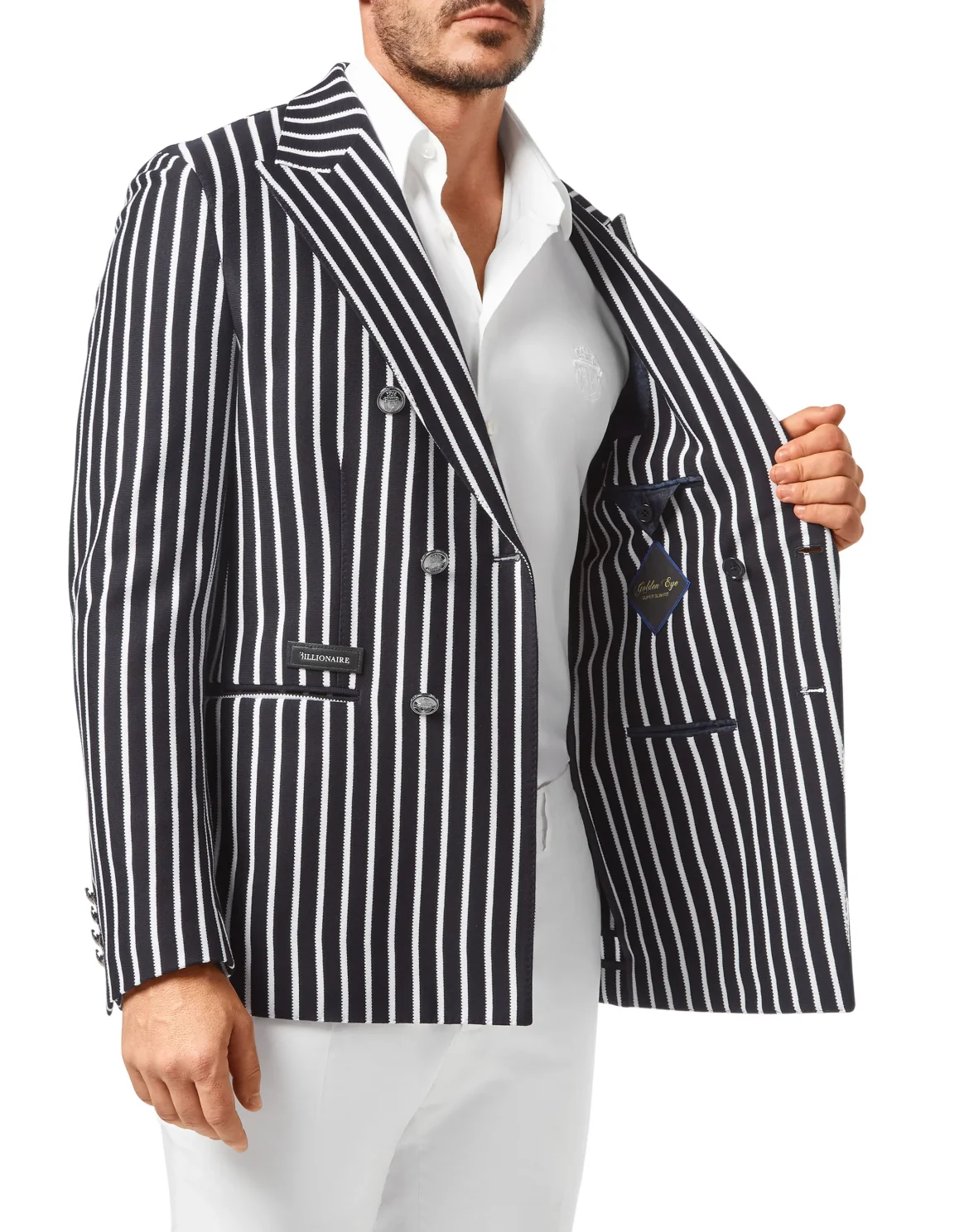 Blazer Super Slim Fit Istitutional, цвет: Синий