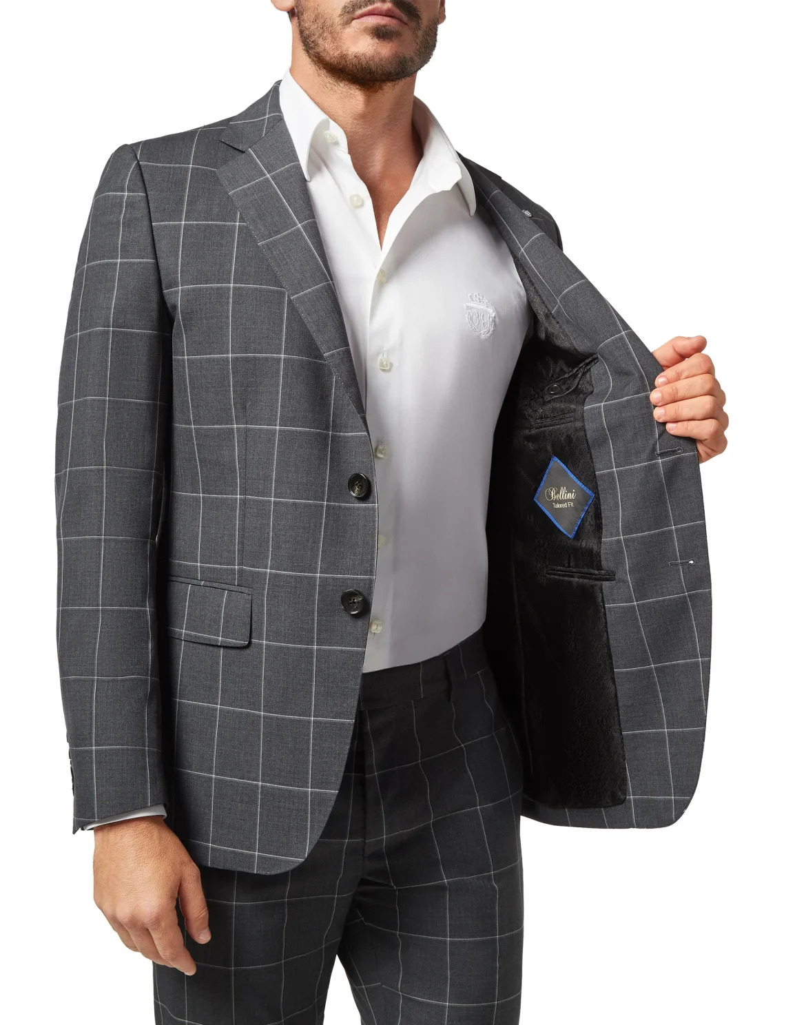 Blazer Tailored Fit Crest, цвет: Черный