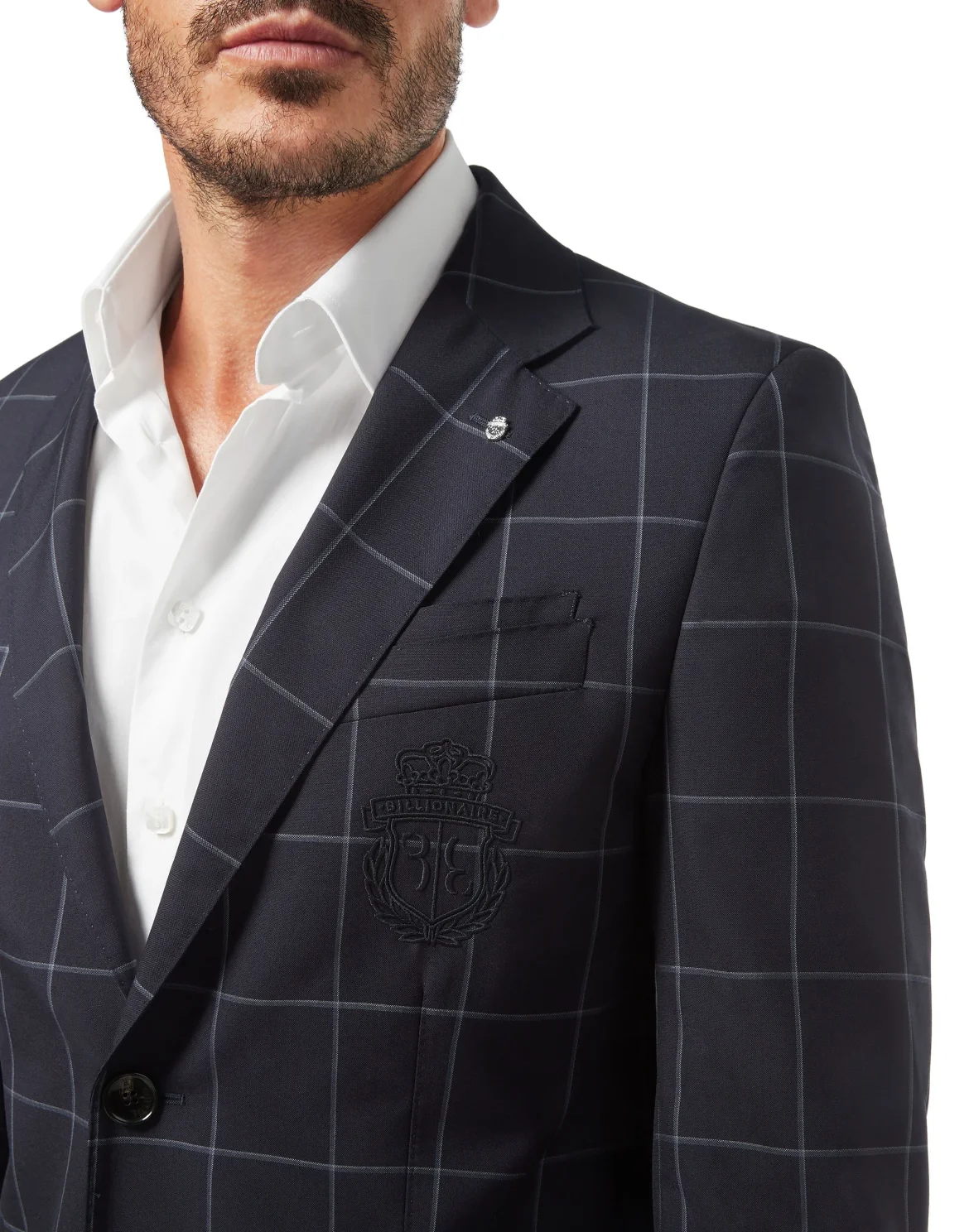 Blazer Tailored Fit Crest, цвет: Синий