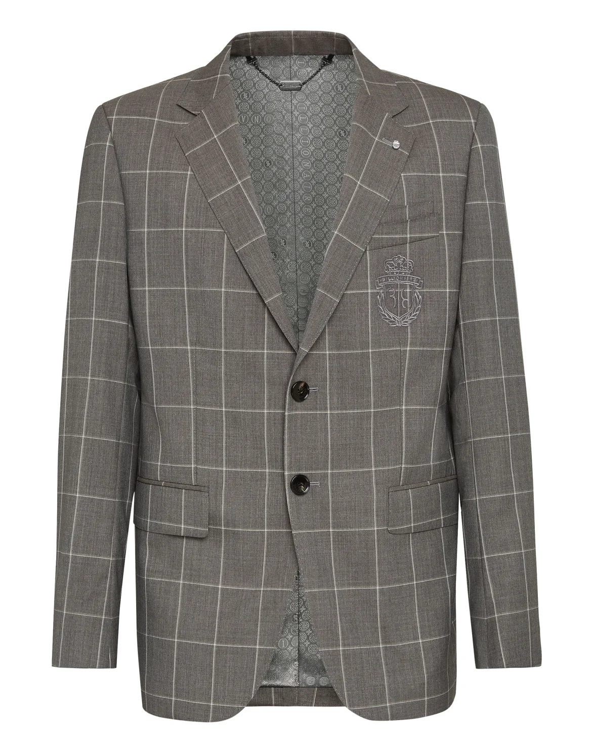 Blazer Tailored Fit Crest, цвет: Серый