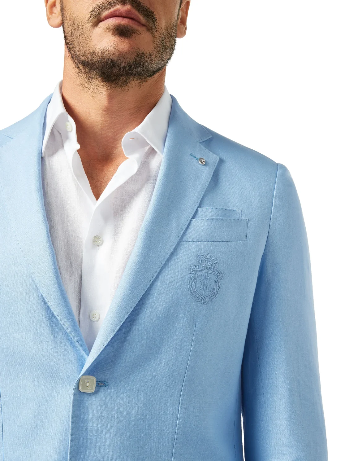 Blazer Tailored Fit Crest, цвет: Синий