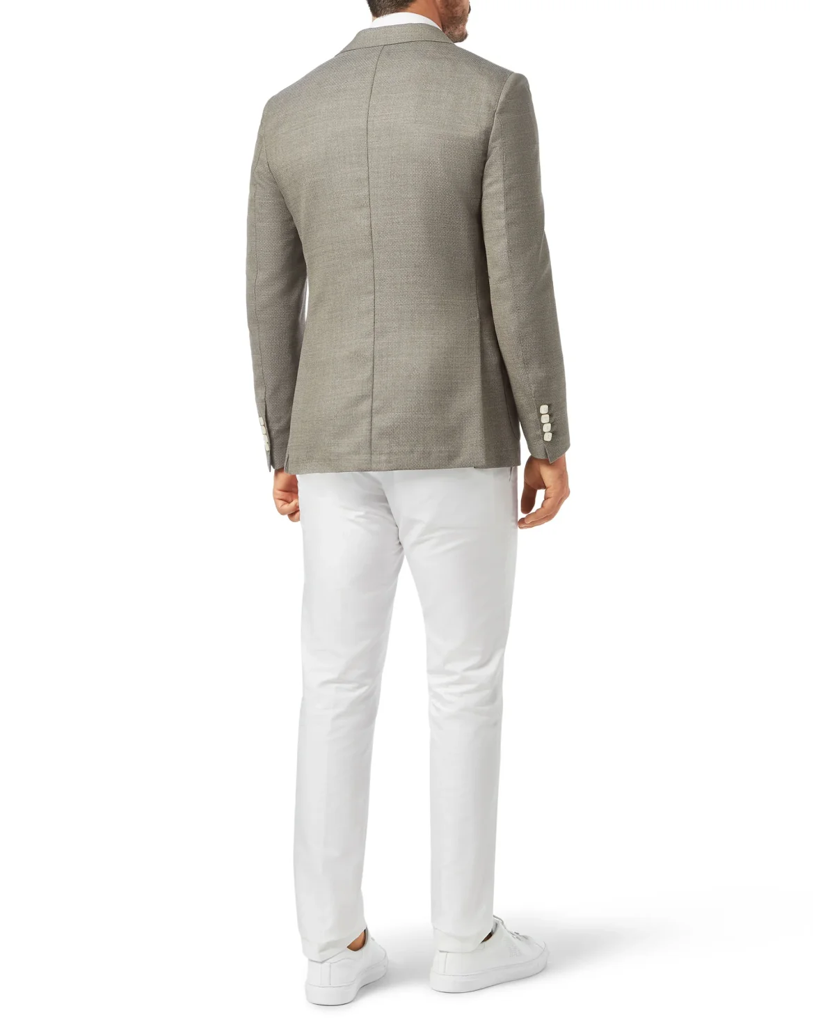 Blazer Slim Fit Crest, цвет: Коричневый