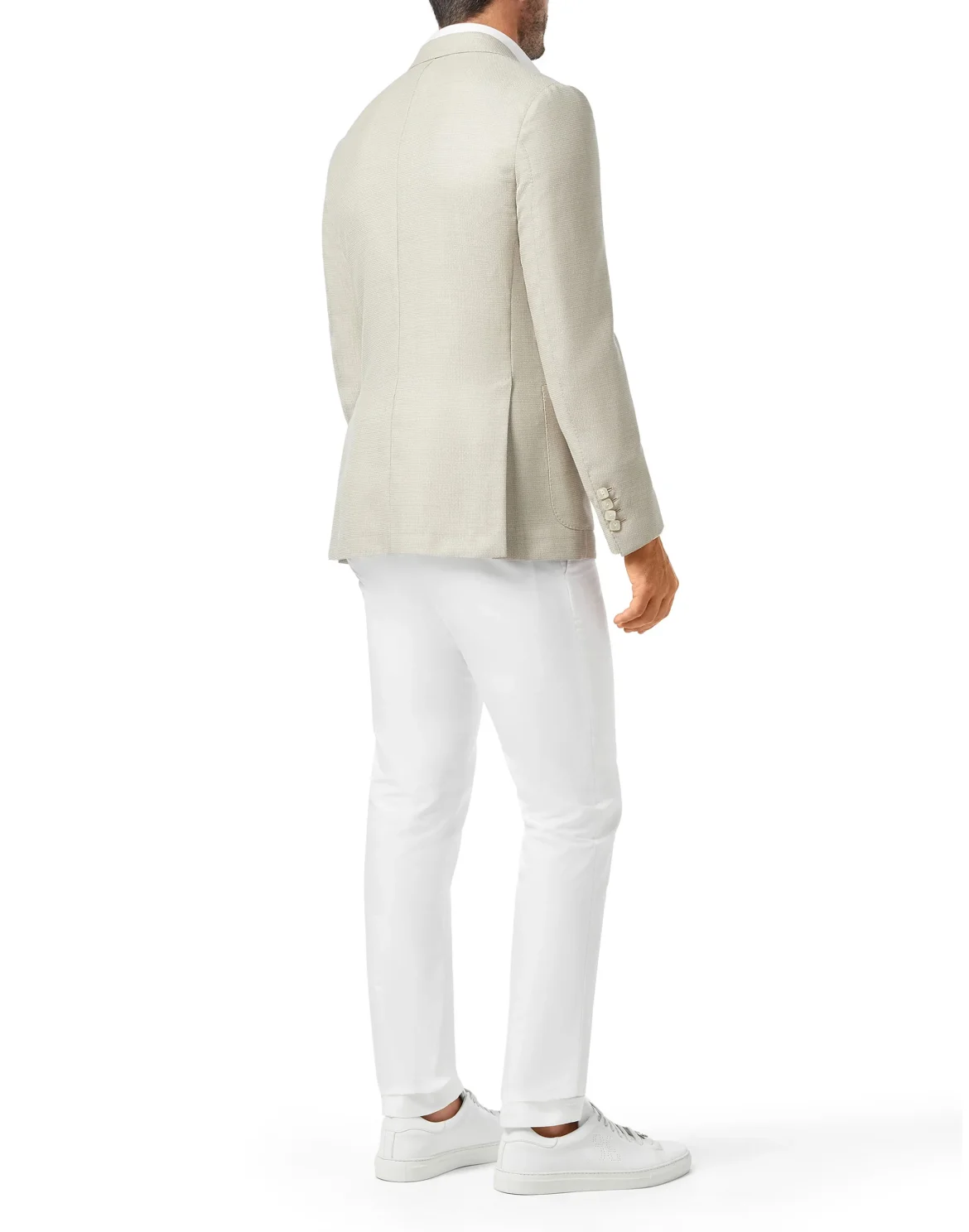 Blazer Slim Fit Crest, цвет: Бежевый