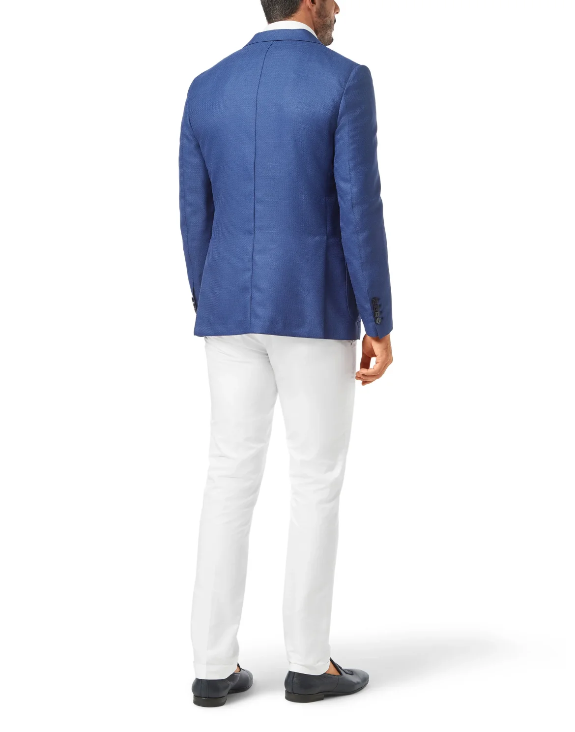 Blazer Slim Fit Crest, цвет: Синий