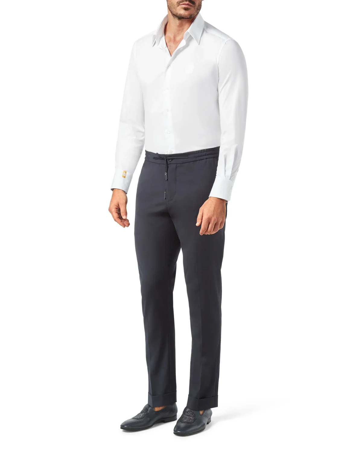 Shirt Silver Cut LS/Milano Crest, цвет: Белый