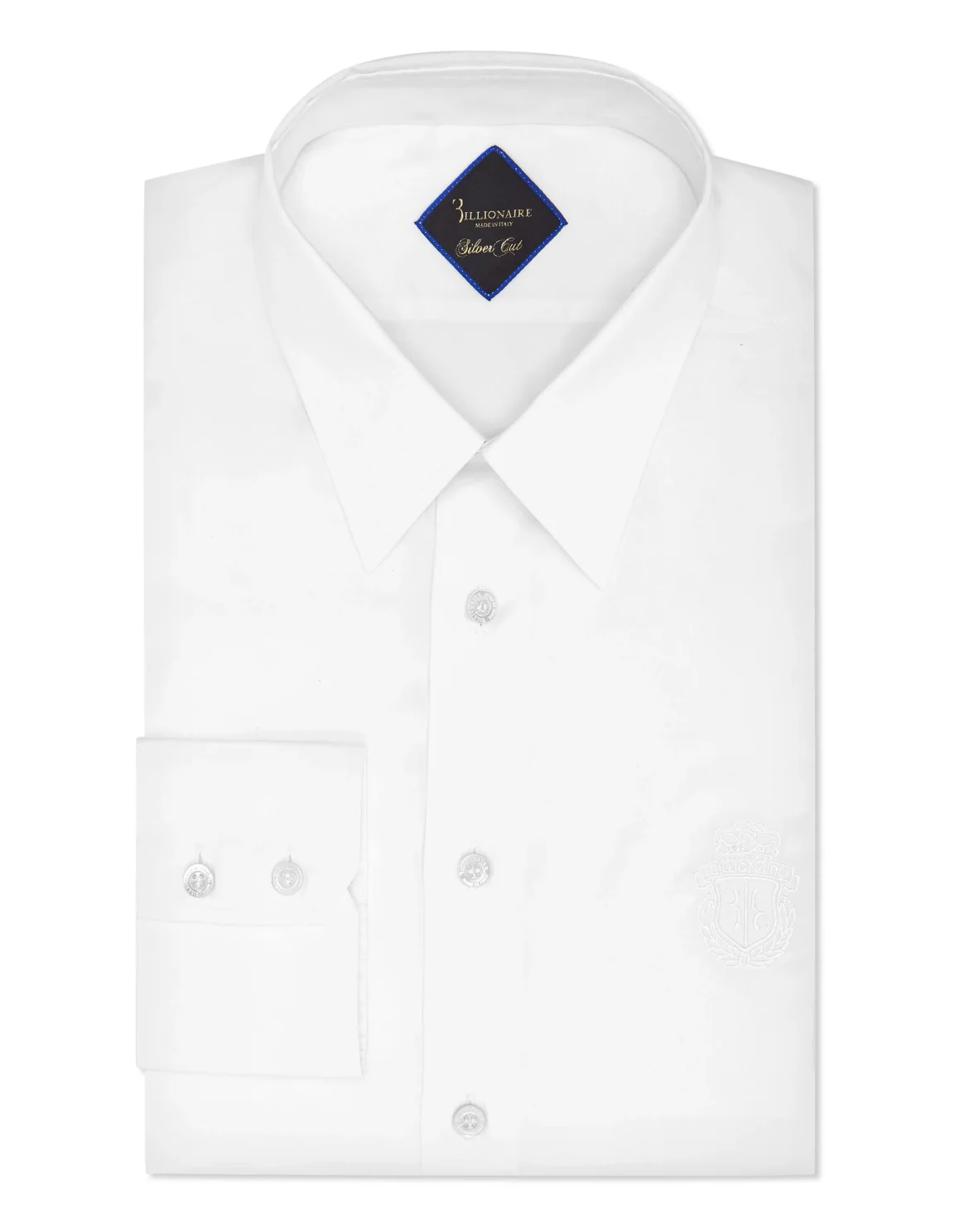 Shirt Silver Cut LS/Milano Crest, цвет: Белый