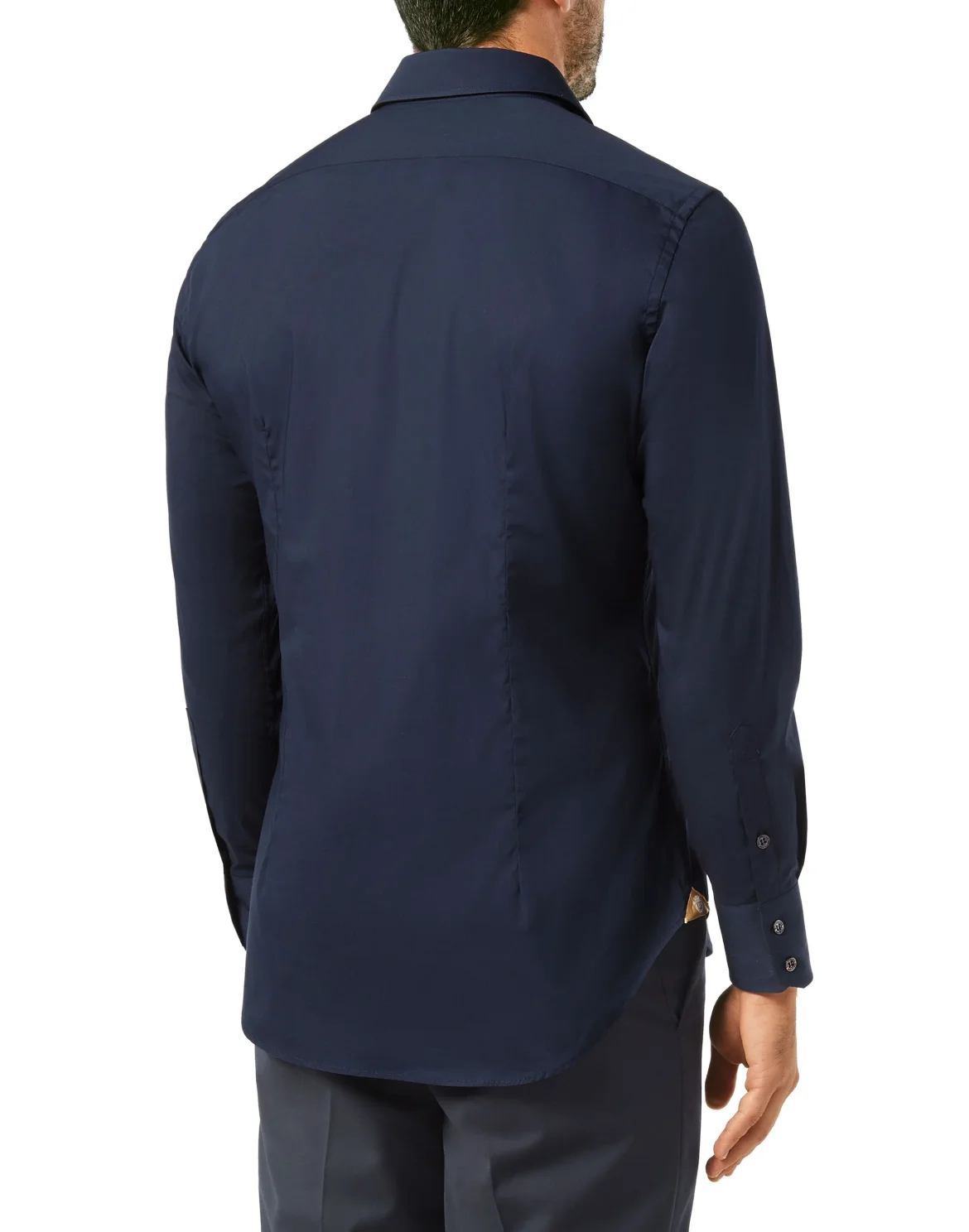Shirt Silver Cut LS/Milano Crest, цвет: Синий