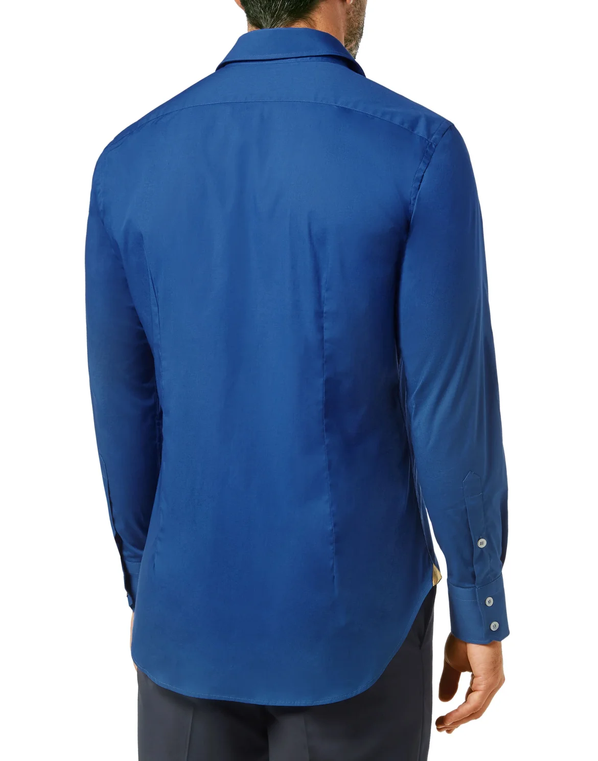 Shirt Silver Cut LS/Milano Crest, цвет: Синий