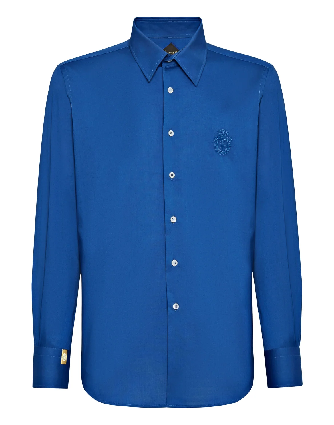 Shirt Silver Cut LS/Milano Crest, цвет: Синий