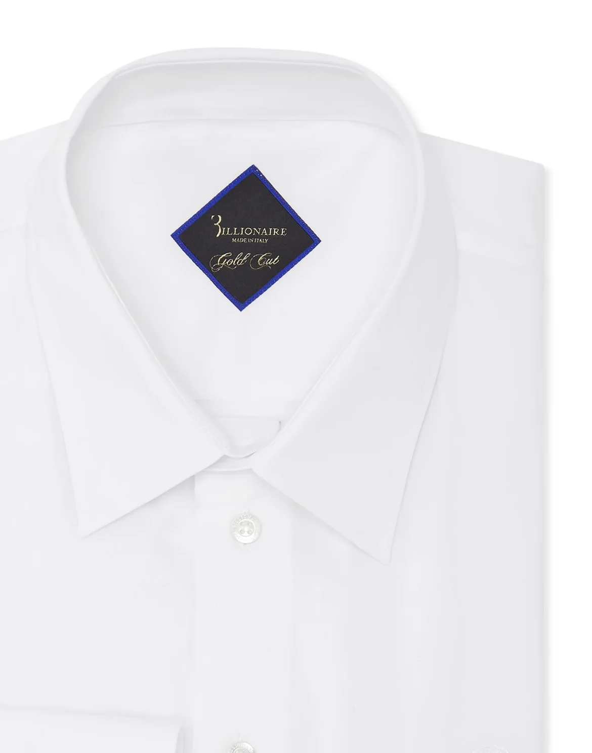 Shirt Gold Cut LS/Milano Crest, цвет: Белый