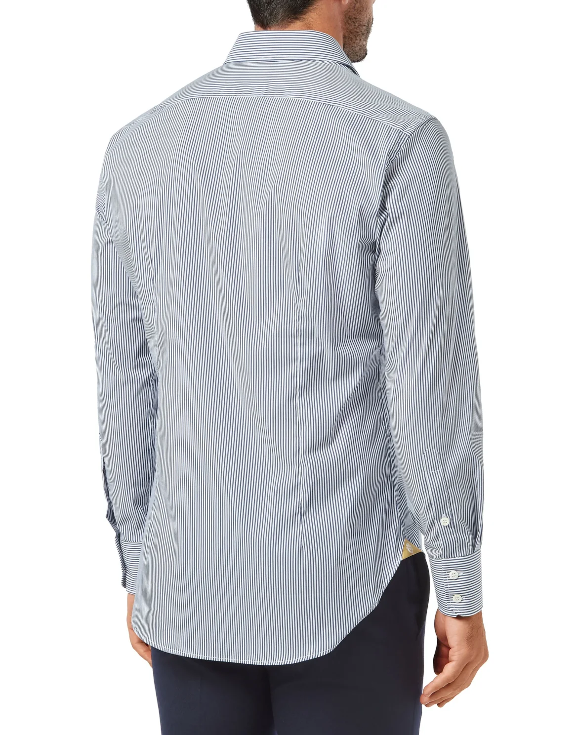Shirt Silver Cut LS/Milano Stripes, цвет: Белый