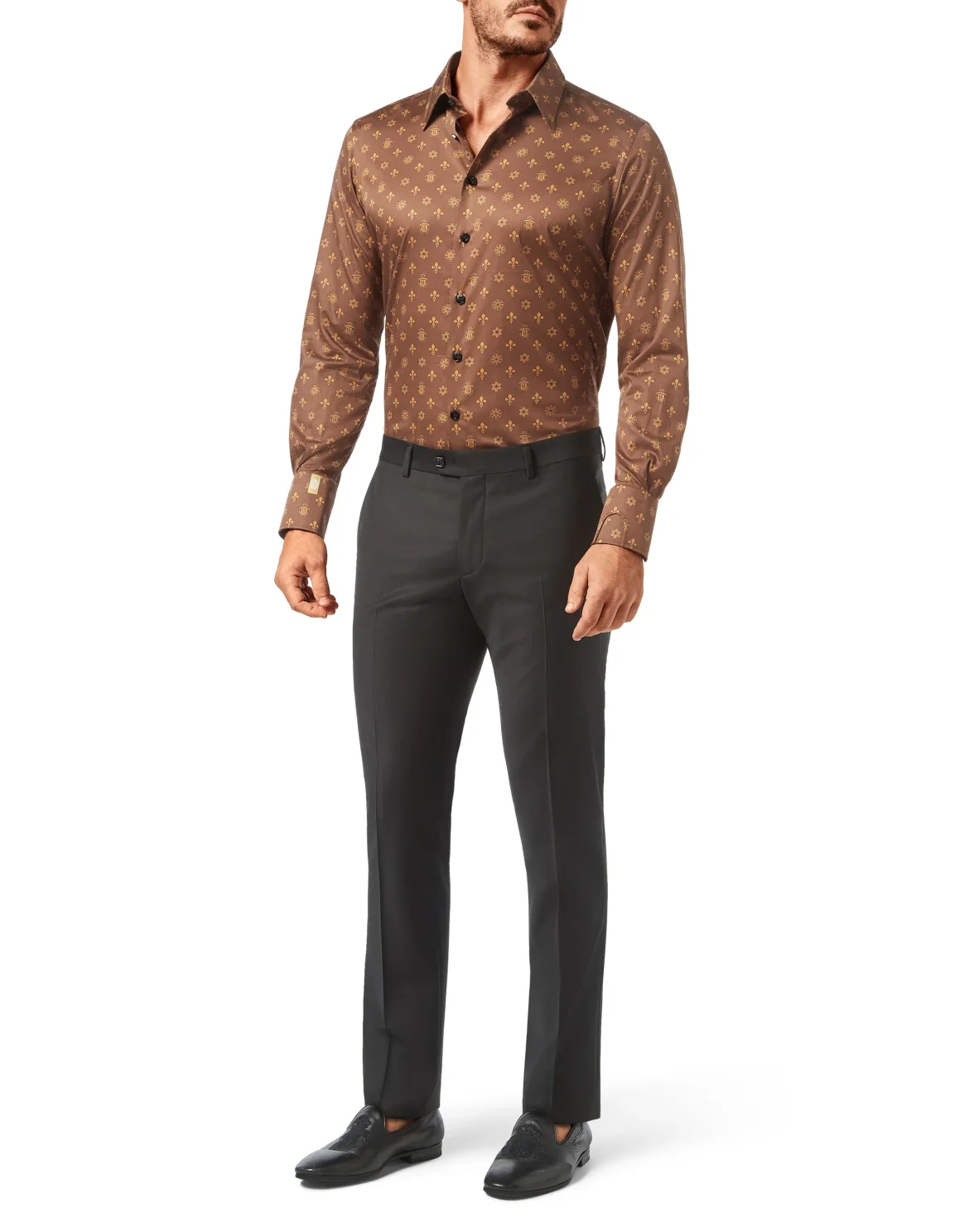 Shirt Silver Cut LS/Milano Casinò, цвет: Коричневый