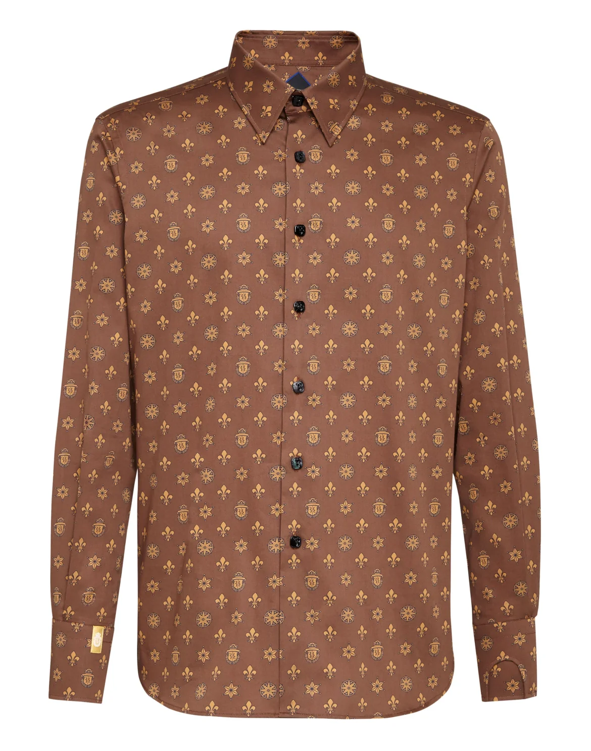 Shirt Silver Cut LS/Milano Casinò, цвет: Коричневый