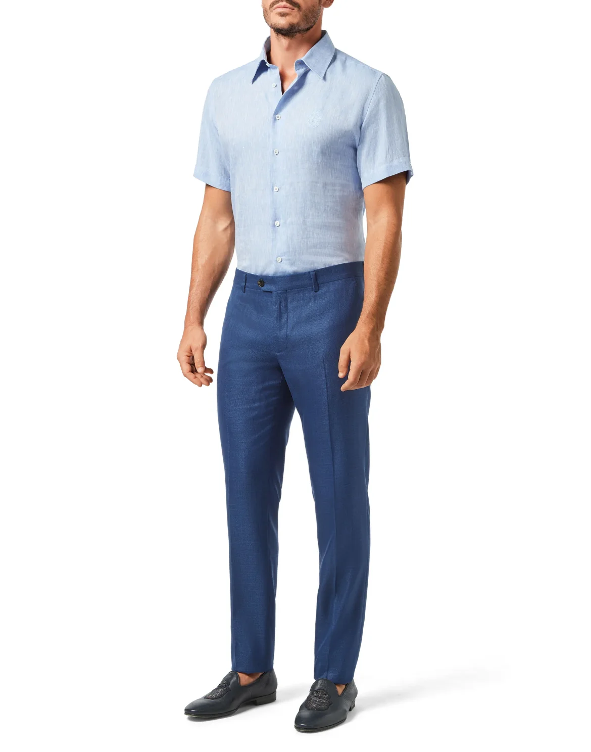 Shirt SS Crest, цвет: Синий