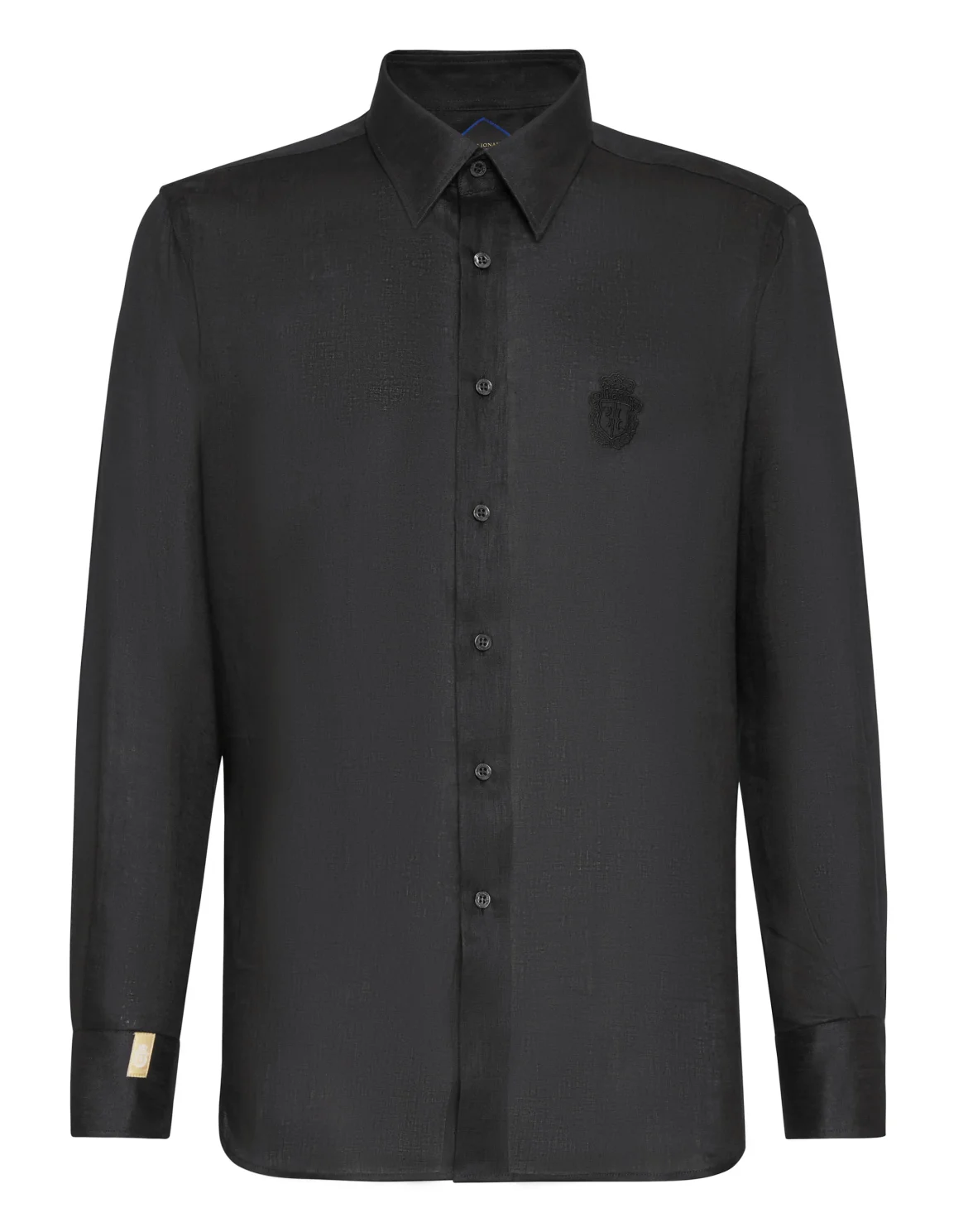 Shirt LS Crest, цвет: Черный