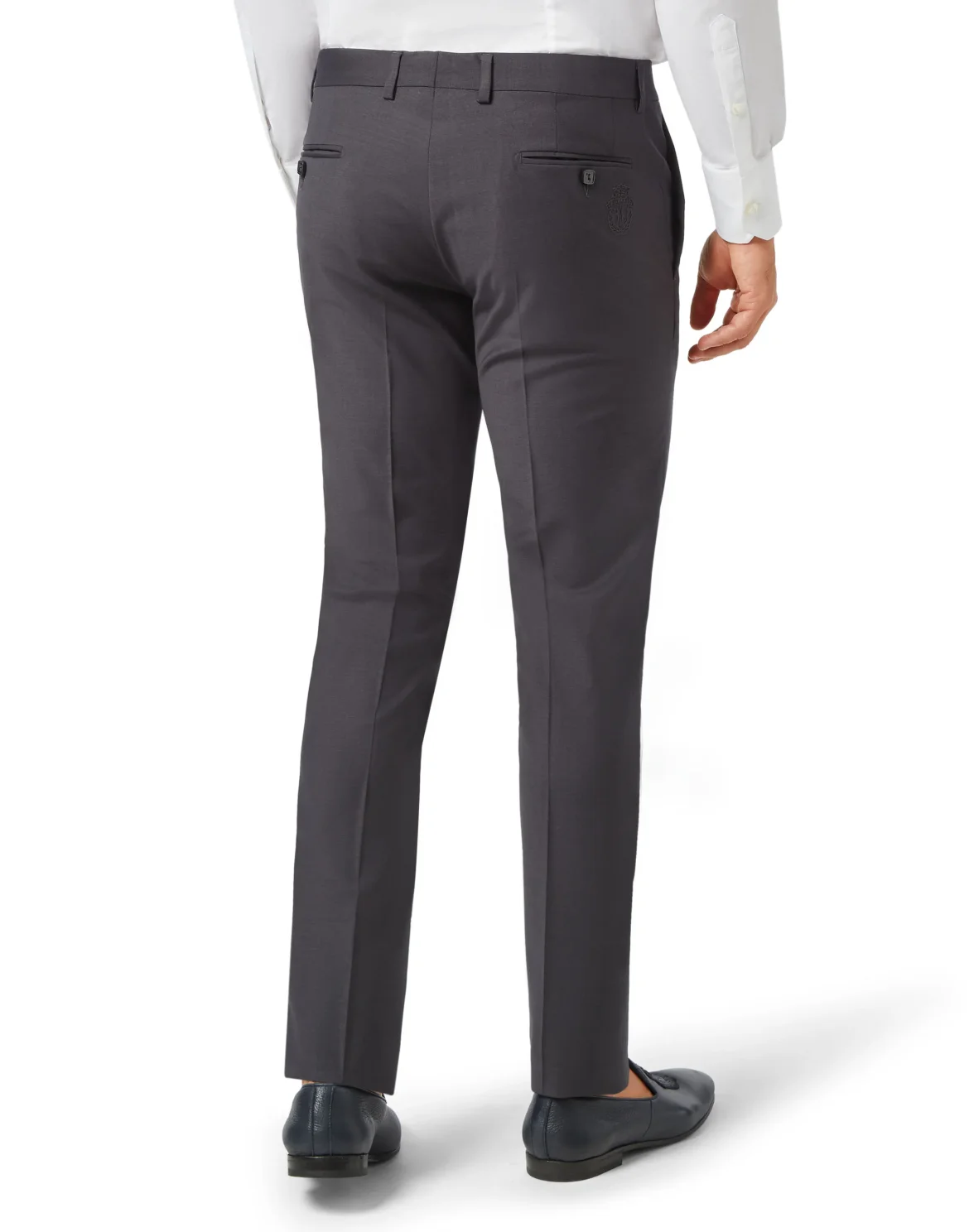 Long Trousers Regular Fit Crest, цвет: Серый