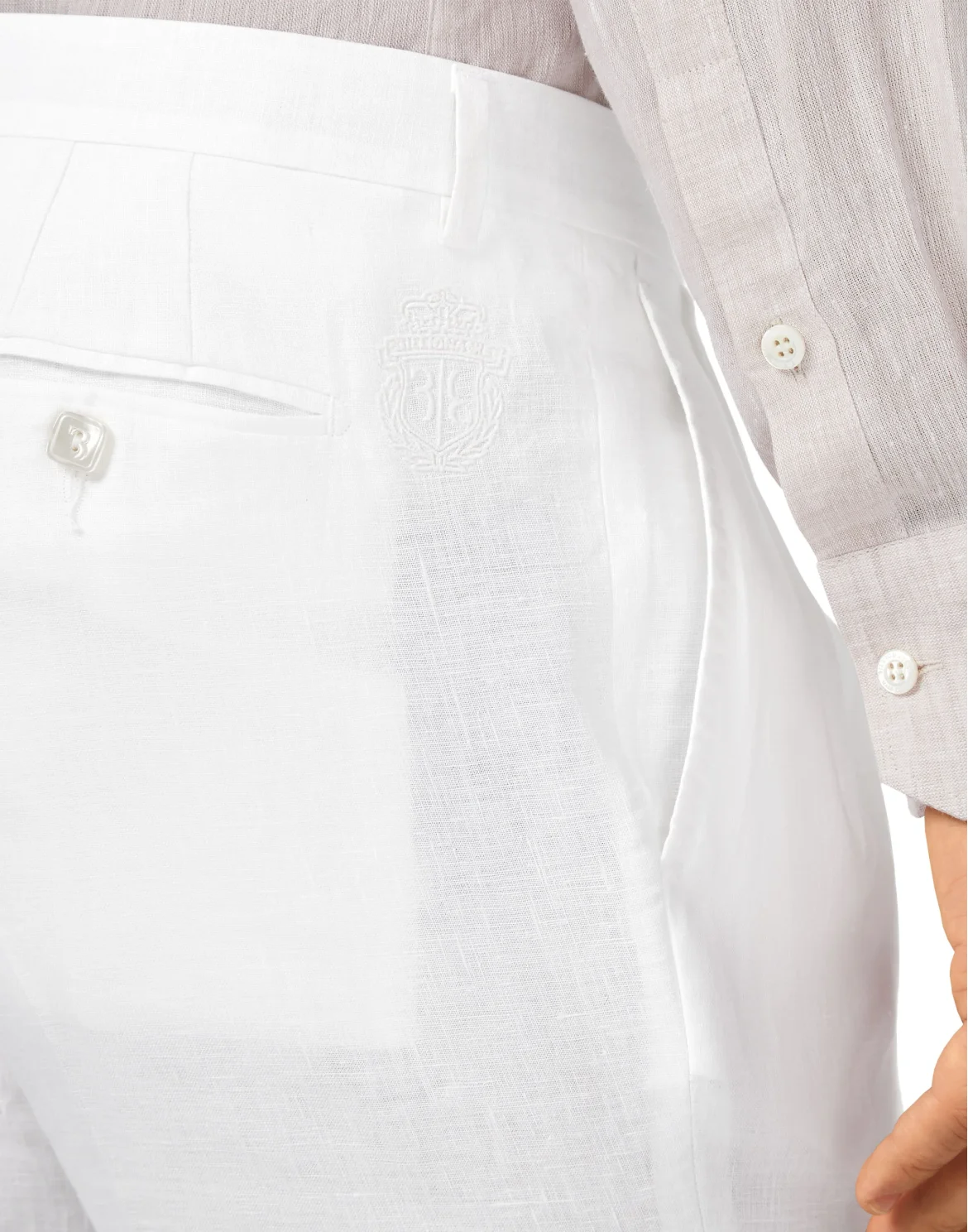 Short Trousers Crest, цвет: Белый