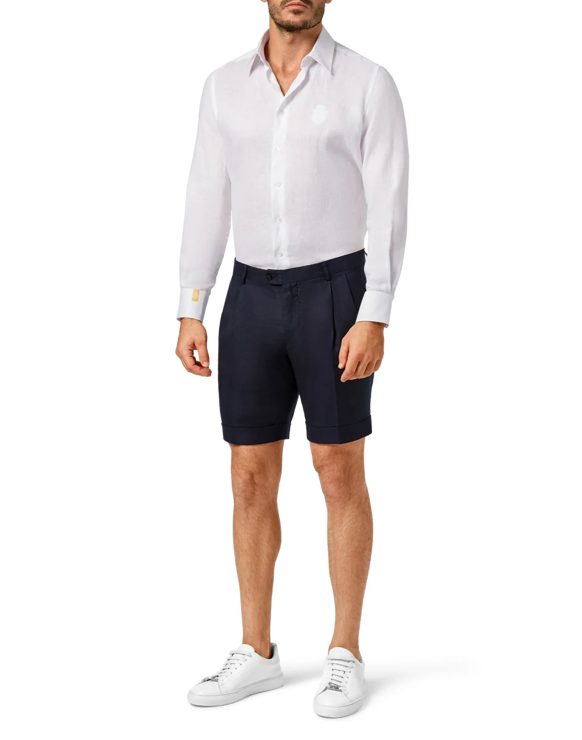 Short Trousers Crest, цвет: Синий