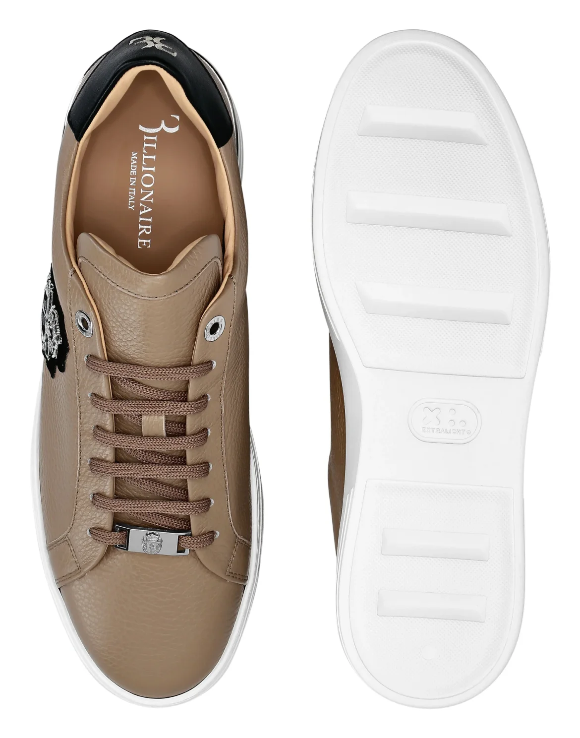 Lo-Top Sneakers Crest, цвет: Бежевый