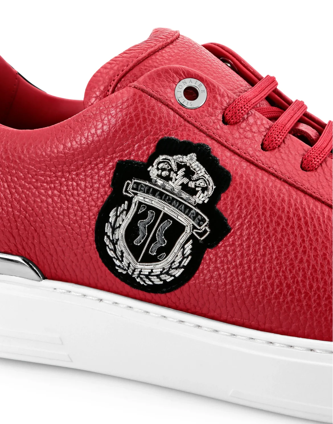 Lo-Top Sneakers Crest, цвет: Красный