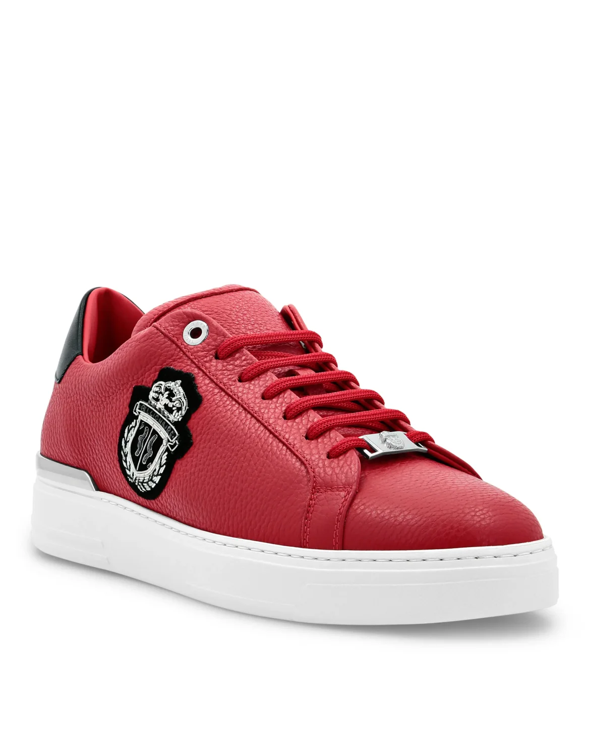Lo-Top Sneakers Crest, цвет: Красный
