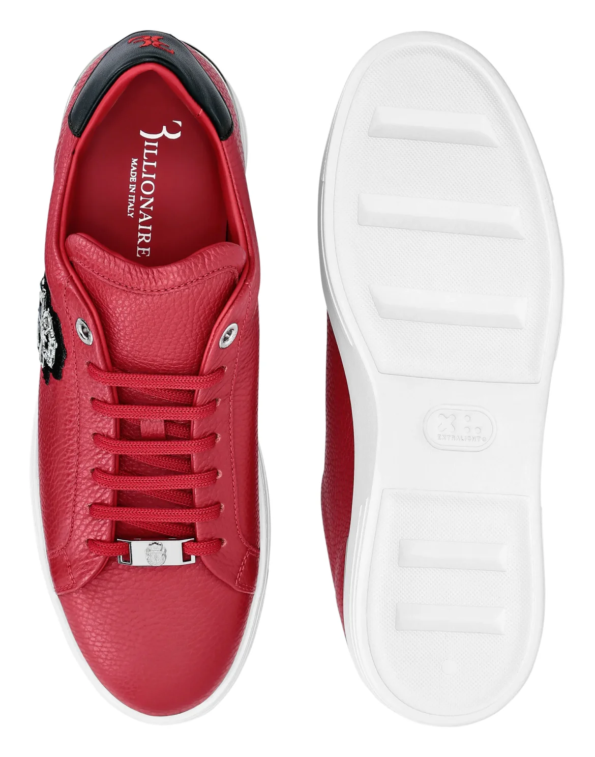 Lo-Top Sneakers Crest, цвет: Красный