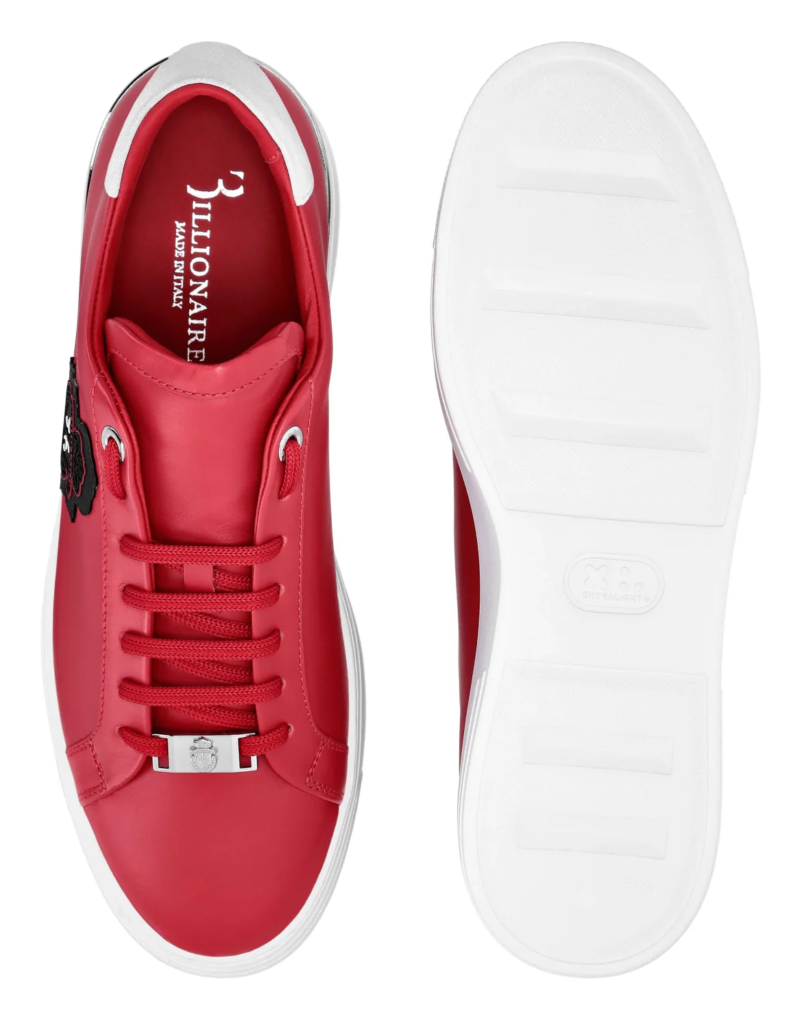 Lo-Top Sneakers Crest, цвет: Красный