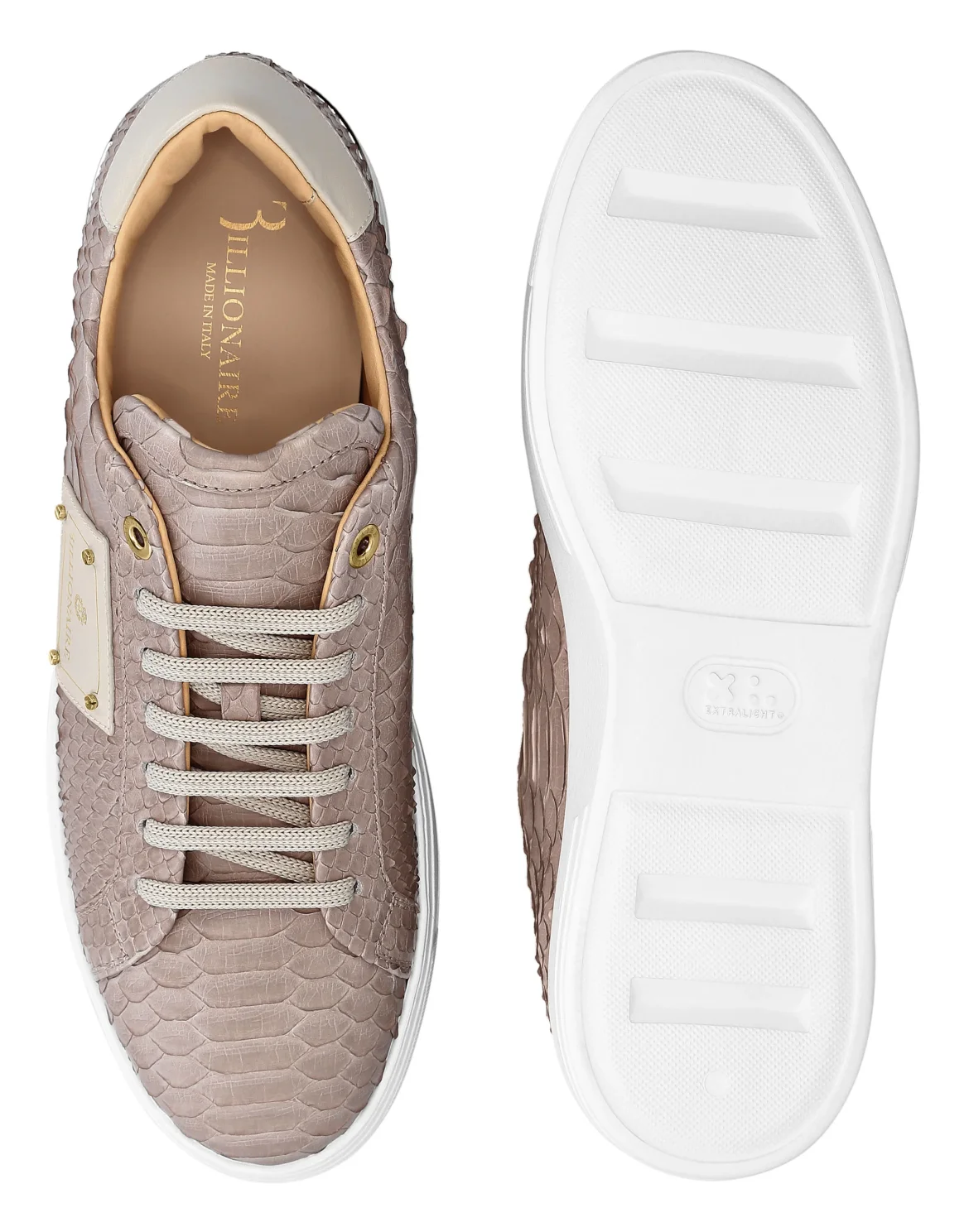 Lo-Top Sneakers Luxury, цвет: Бежевый