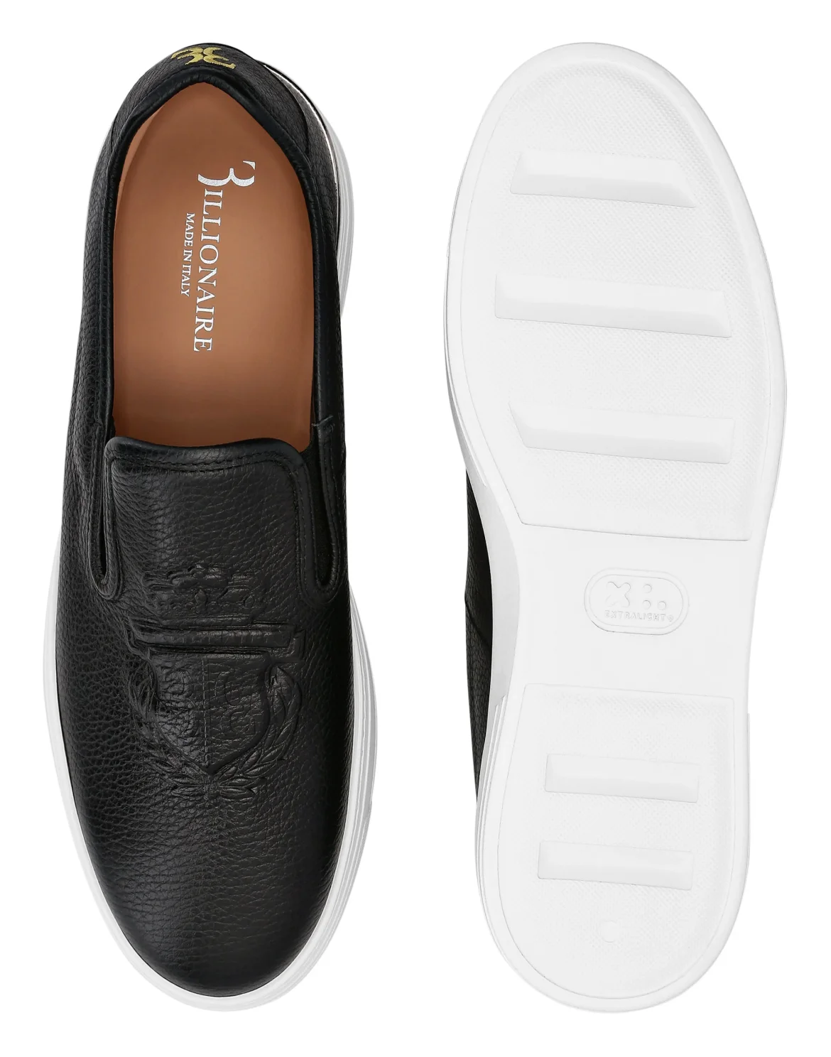 Slip On Crest, цвет: Черный