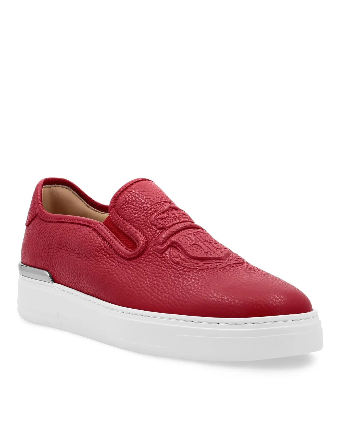 Slip On Crest, цвет: Красный