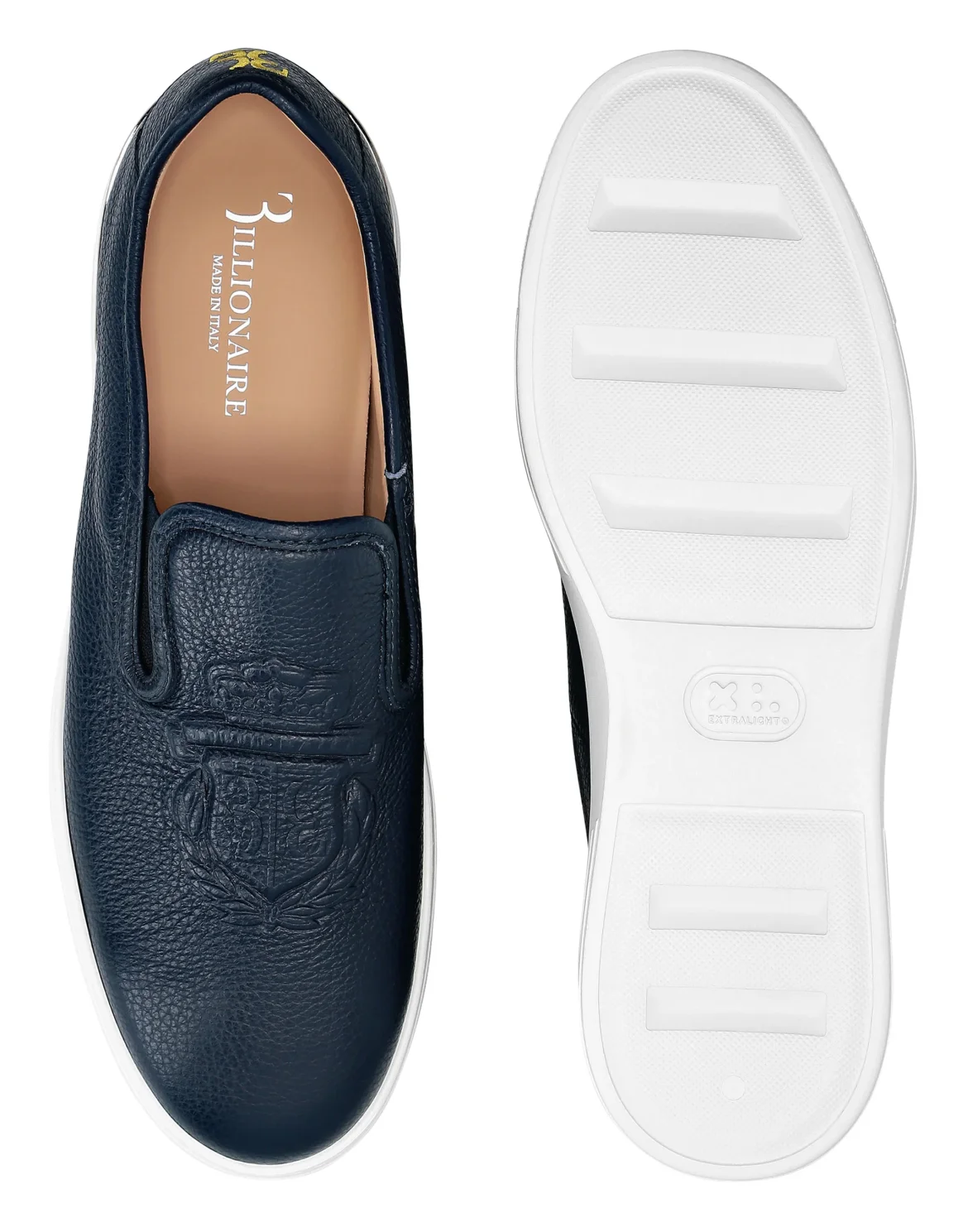 Slip On Crest, цвет: Синий
