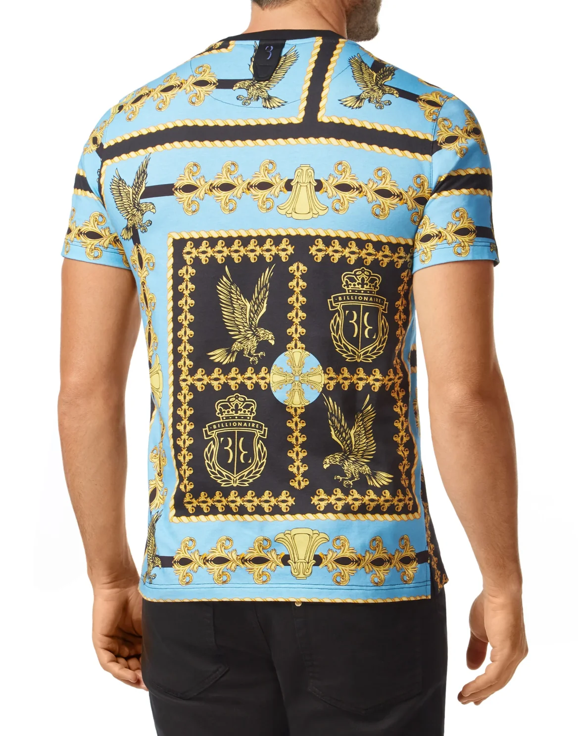T-shirt Round Neck SS Falcon, цвет: Черный