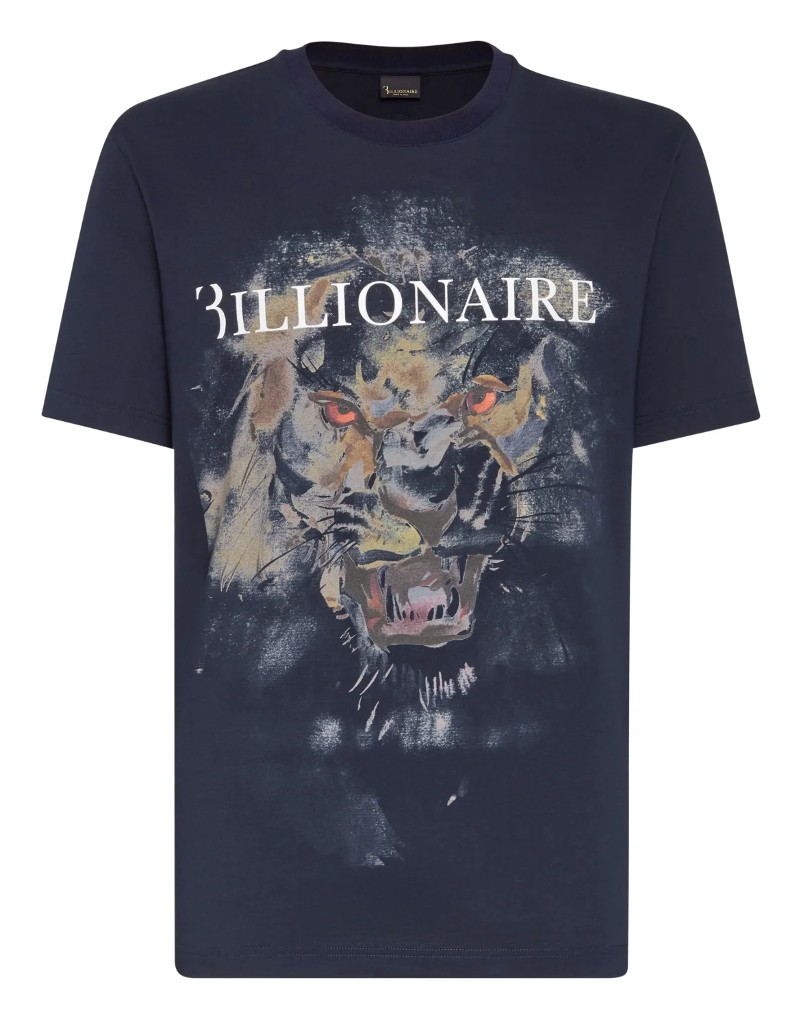 T-shirt Round Neck SS Lion, цвет: Синий