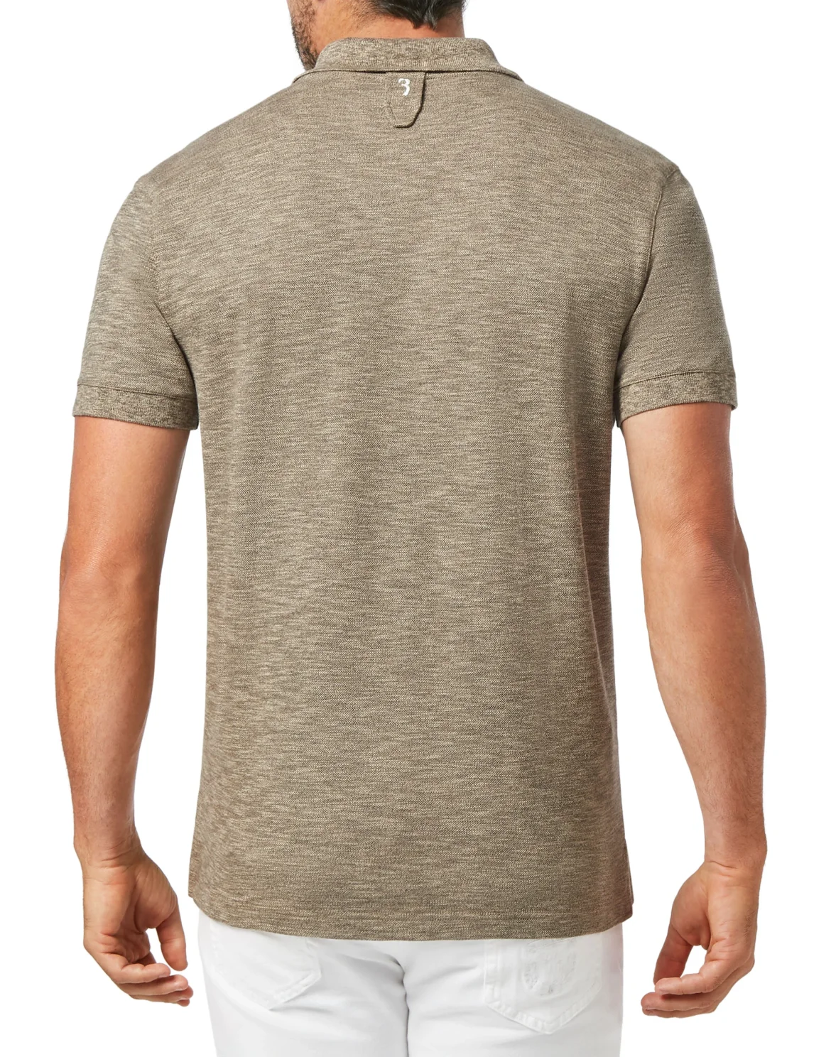 Polo shirt SS Crest, цвет: Бежевый